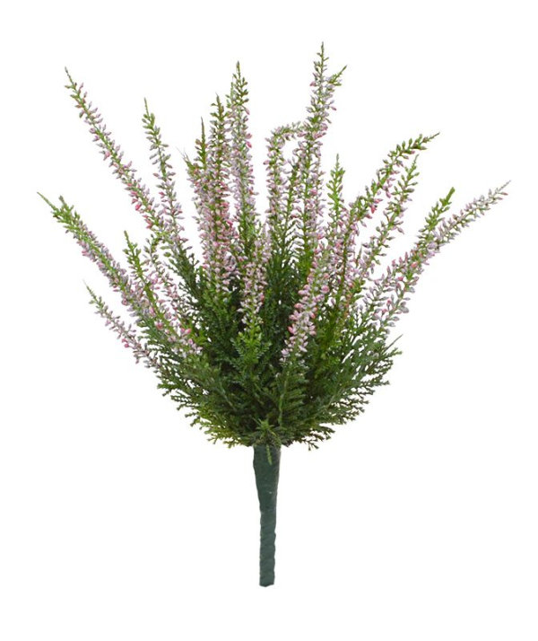 Erica Kunstheide boeket 30 cm roze