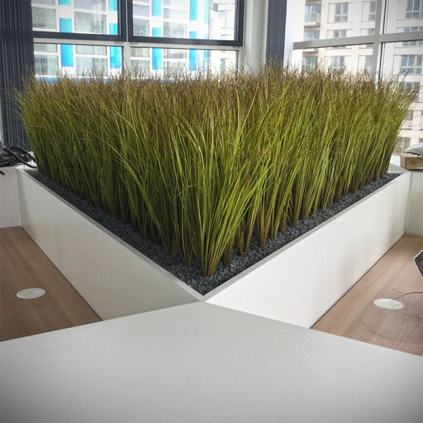 Grasboeket 40 cm groen-bruin