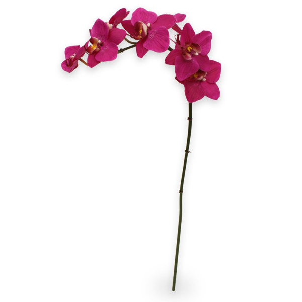 Phalaenopsis Orchidee kunstplant 80 cm paars