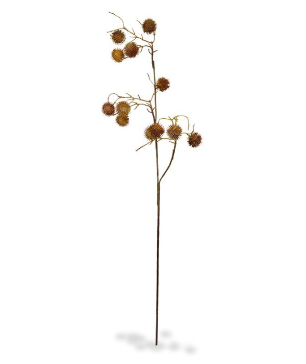 Distel kunsttak 85 cm bruin