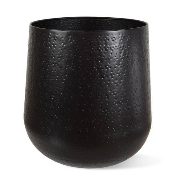 Bloempot Karakter 50x 50 cm - zwart