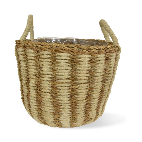 Plantenmand Kotaro 30x 40 cm - wit