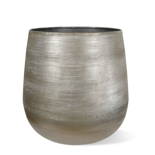 Bloempot Karakter 40x 40 cm - zilver