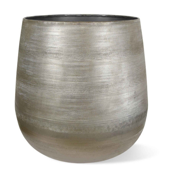 Bloempot Karakter 50x 50 cm - zilver