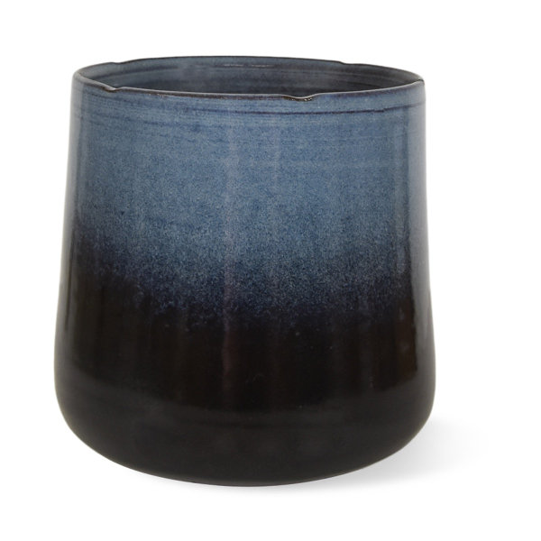 Bloempot Tibbs 24x 25 cm - blauw